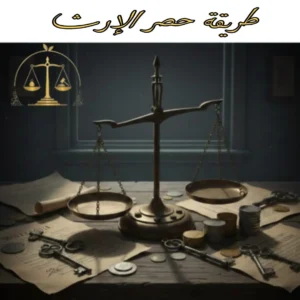 طريقة حصر الارث