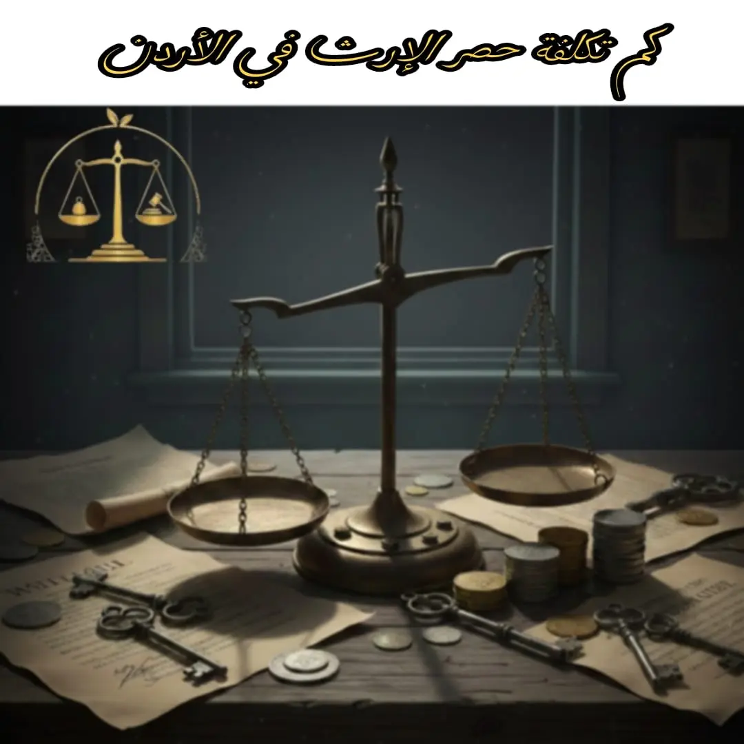 كم تكلفة حصر الإرث في الأردن